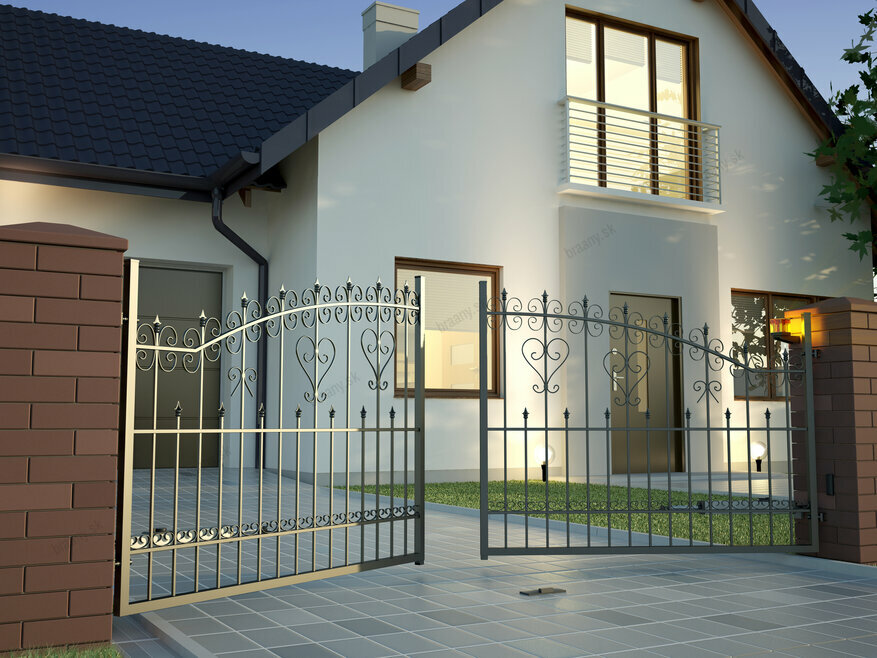 Automatické brány zvyšujú hodnotu domu