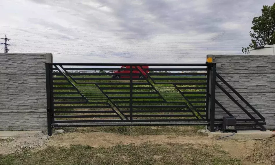 Elektrická brána na plot Elektrická brána na plot