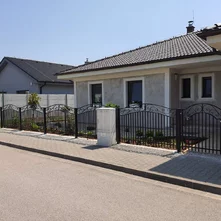 Luxusné oplotenie - kovaný plot a brána OSSE
