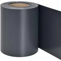 Páska EUROSTANDART tieniaca, antracit, 190mm, L-35m, s 20 klipsami, 450g/m2