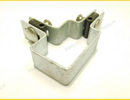 Príchytka panelu k stĺpiku GALAXIA (rohová)