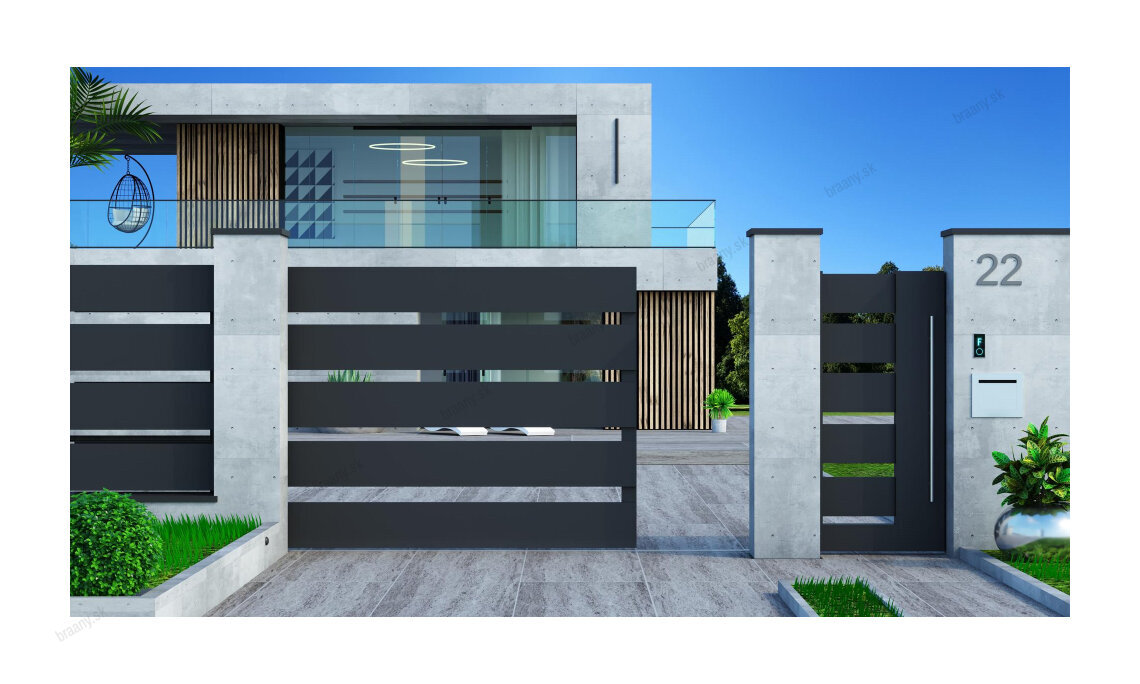 samonosné posuvné brány